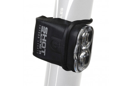 Фонарь стоп задний Author Shot SILICONE R (black/clear-lens)
