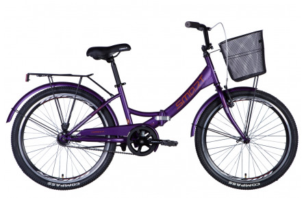 Велосипед Formula SMART 2024 24" 15" фіолетовий матовий