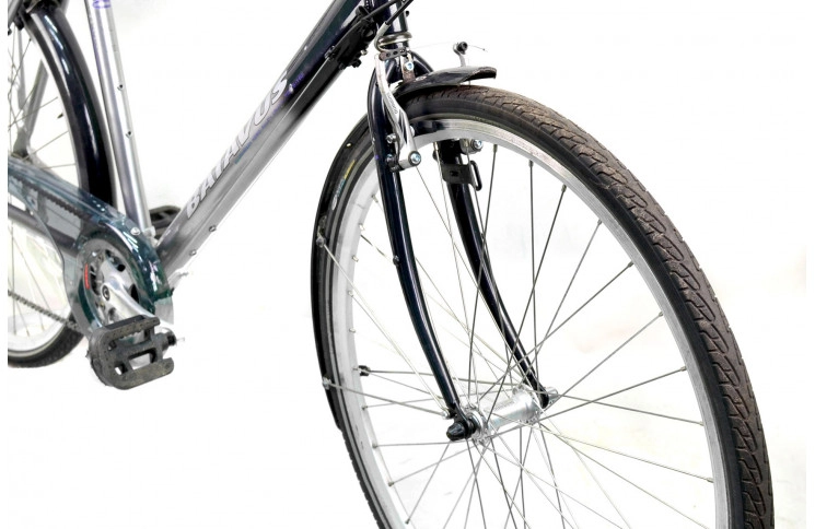 Гібридний велосипед Batavus Alamo 28" L сріблястий Б/В