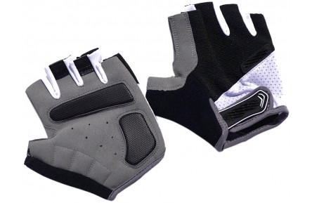 Рукавички Green Cycle Pulse без пальців XL чорно-білий