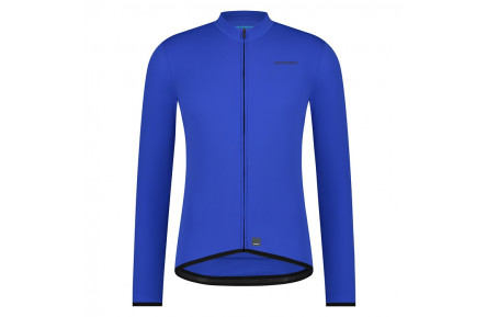 Велоджерсі Shimano Apice long sleeves утеплене, блакитне, розм. S