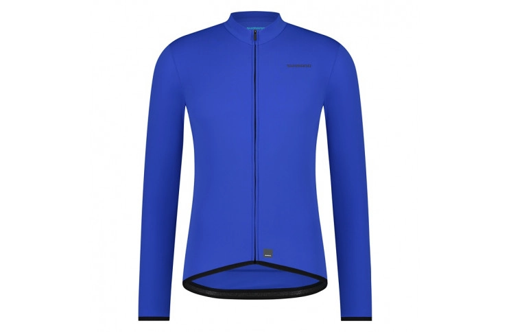 Велоджерсі Shimano Apice long sleeves утеплене, блакитне, розм. S