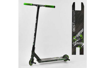 Самокат трюковый 41747 Best Scooter "CRASH" HIC-система, ПЕГИ, алюминий, колеса 110 мм PU, руль - 57 см