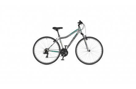 Велосипед Author Compact ASL 2023 28" 18" сріблястий зелений/сріблястий