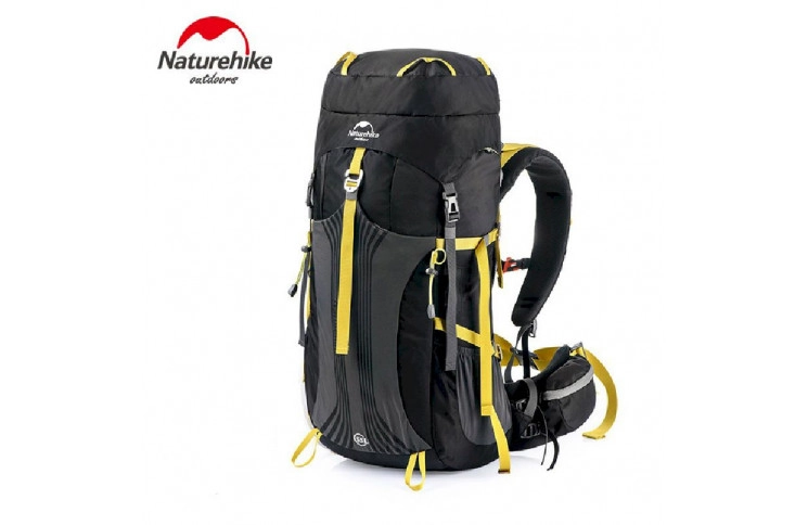 Рюкзак туристичний Naturehike NH16Y020-Q, 55 л, чорний