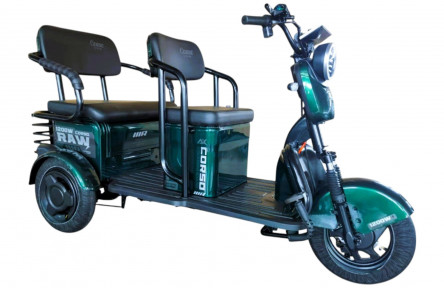 Електричний трицикл Corso RAW RW (1200Вт графеновий 72В 23Аг) 10"