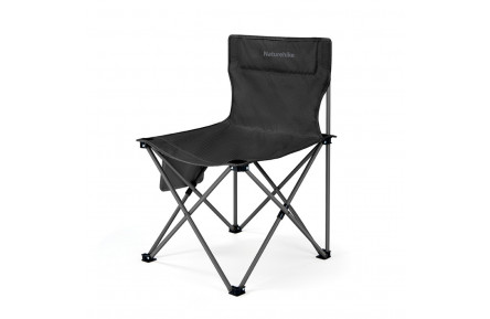 Крісло складане Naturehike Shan Lan T01 CNK2550JJ025, сталь, чорний