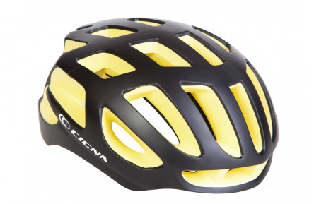 Шлем велосипедный СIGNA TT-4 черно-желтый (черно-желтый)