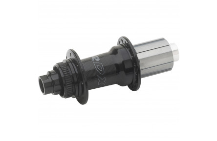 Задняя втулка Miche R-DX с осью TX-12, 28 спиц, Shimano, черная (OEM) (XHUREDBR0280S)