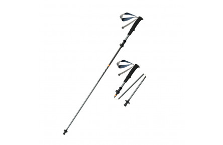 Трекінгова палиця Naturehike CNK2450DS013, 103-120 см, чорна