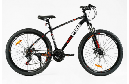 Гірський велосипед Corso HI Race Pro HR-27003 27,5" M чорний