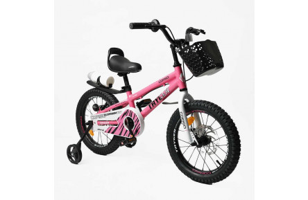 Велосипед 2-х колісний 16" CORSO TAYGER TG-21476 рожевий