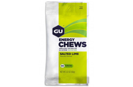 Энергетические желейки GU Energy Chews Salted Lime, 60 г