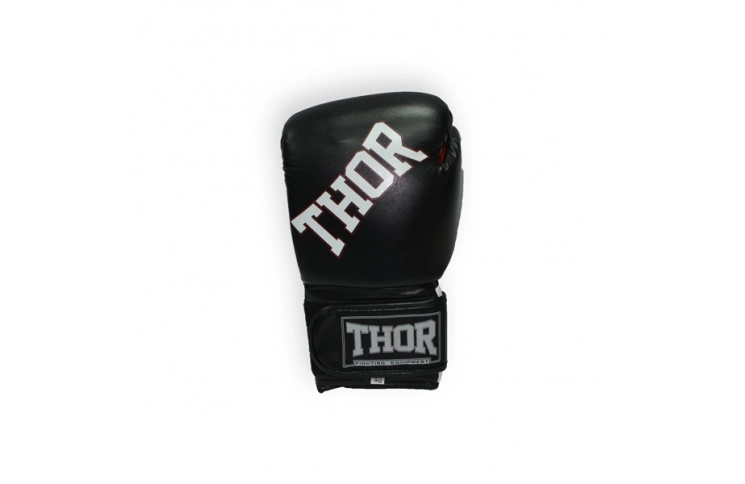 Рукавички боксерские THOR RING STAR 16oz /Кожа /черно-бело-красные