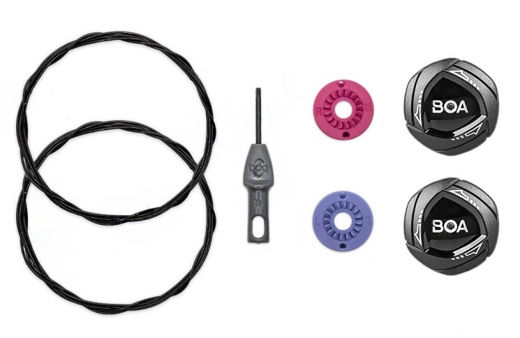 Шнуровка Fizik Boa IP1 DIAL B KIT L&R BLACK