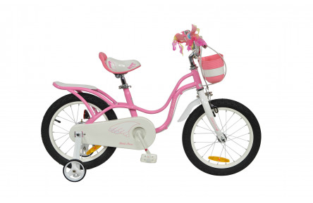 Велосипед RoyalBaby LITTLE SWAN 16", OFFICIAL UA, рожевий