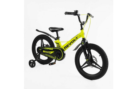Велосипед 18" 2-х колісний Corso REVOLT MG-18340 жовтий