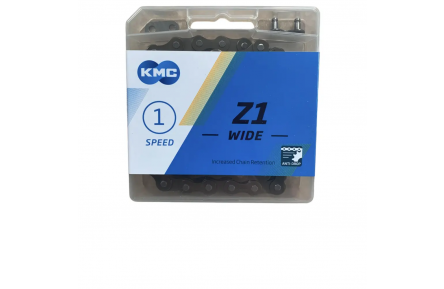 Цепь KMC Z1 Wide Brown 112 звеньев с замком в боксе