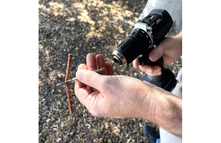 Ремкомплект для бескамерки Slime Tubeless Tire Plug Drill Bit Kit