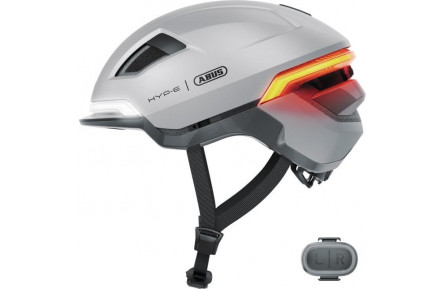 Велошолом ABUS HYP-E gleam silver M