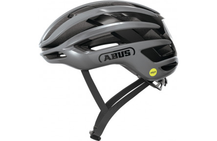Велошолом спортивний ABUS AIRBREAKER 2.0 MIPS graphite silver L