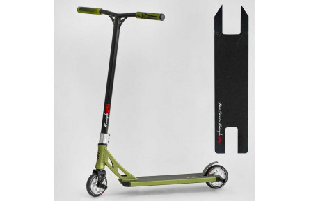 Самокат трюковой N- 56307 "Best Scooter" "Freestyle", HIC-система, ПЕГИ, алюминий, колеса PU, 120мм, руль 58 см