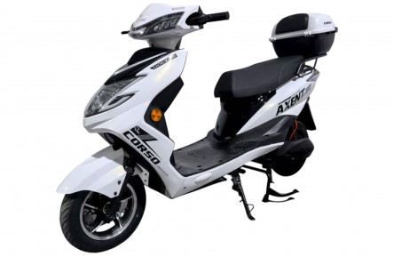 Электрический мопед Corso Axent (1500Вт, аккумулятор литий-железо-фосфатный 72В 30Ач) 10"