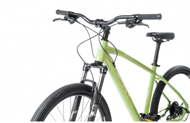 Велосипед Spirit Echo 73 2021 27 5" L оливковый