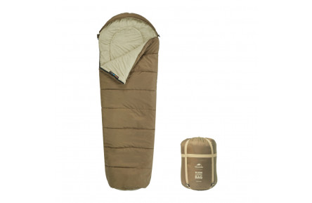 Спальник с капюшоном Naturehike MJ 600 CNK2300SD014, коричневый