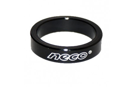 Кольцо проставки 1-1/8" 5мм NECO 10 шт (черн.)