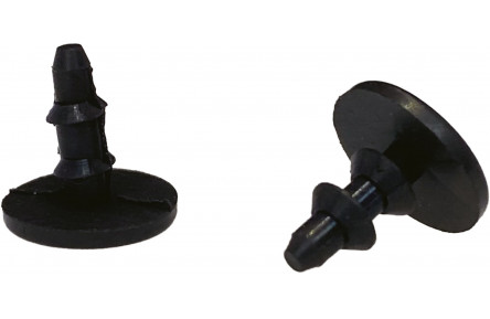 Заглушка и направляющие в раму JAGWIRE CHA174, Close Type (6 to 6,3mm Frame), черные (10шт)