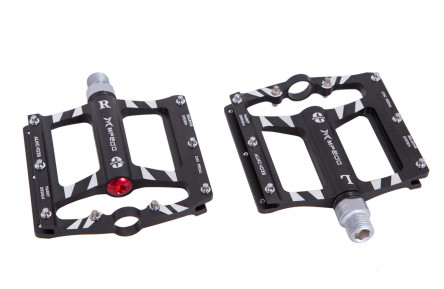 Педалі Mpeda ALNC-1028 алюміній платформа на 3 пром. підшипника чорний