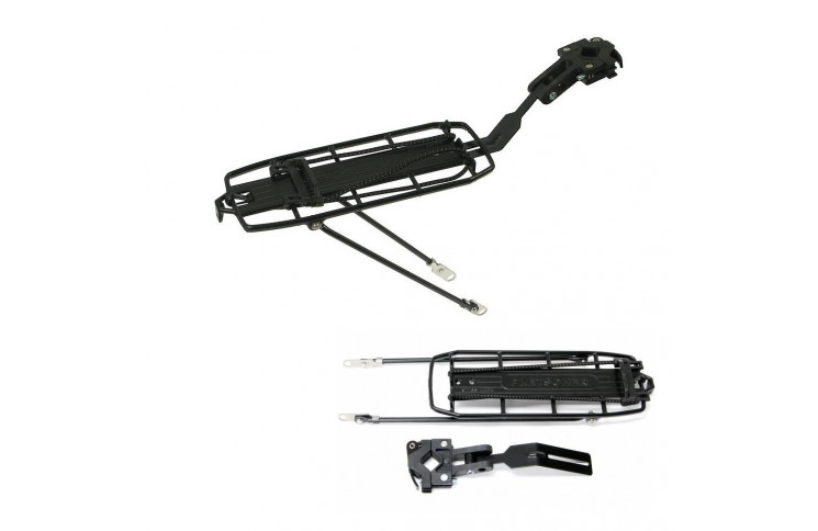 Багажник XLC Pletscher Quick-Rack Suspension, 26-28" для двопідвісу, чорний