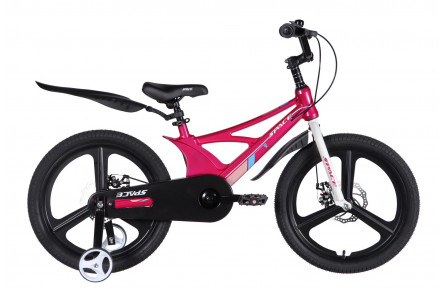 Велосипед MG 20" SPACE KID STAR DD рама-11" рожевий з білим 2026