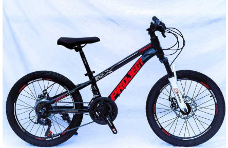 Велосипед Спортивний Corso 20" дюймів «Project» PJ-20527 (1) рама алюмінієва 10’’, обладнання SunRun 21 швидкість, зібран на 75.у мішку 