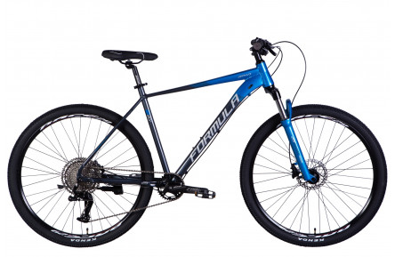 Велосипед AL 29" Formula ZEPHYR EXPERT HDD рама-21" синьо-сірий 2025