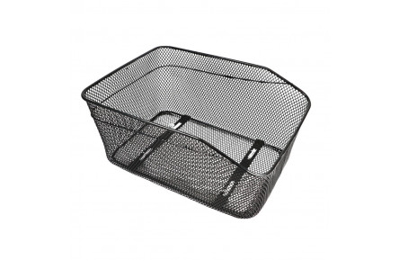 Кошик Сталь на багажник 390*290*180 мм без стійки TEN-HWK-1 чорний з кріпленням та метизами