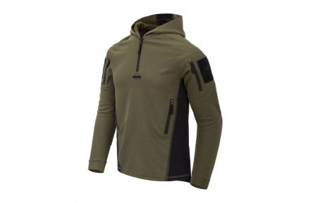 Кофта тактическая Helikon-Tex RANGE HOODIE - TopCool, оливковый, размер M