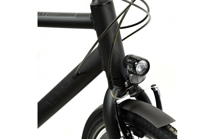 Велосипед Winora Flitzer men 28" Acera 24-G, рама 61 см, черный матовый, 2021