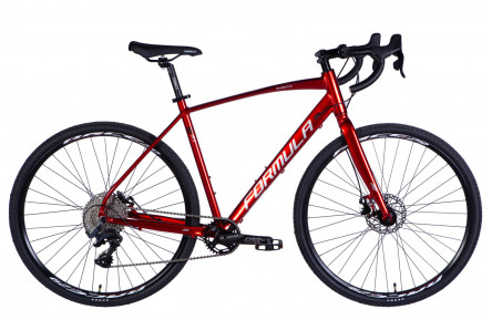 Велосипед Formula SHORTCUT DD CS AL 28" 21" красный 2025