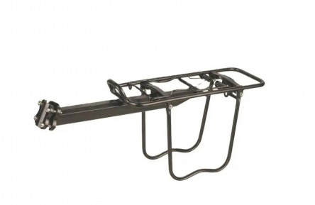 Багажник 24-29" AL консольний чорн. KAIWEI KW-620-10 з бортами (чорн.)