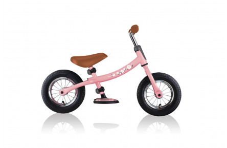 Біговел (самокат) GLOBBER серІЇ GO BIKE AIR, пастельний рожевий, до 20кг, 3+, 2 кол. 247мм