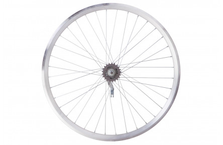 Колесо заднее VLT 28" тормозная втулка Velosteel (Чехия) на гайках двойное 36H