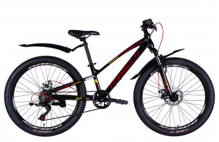 Велосипед AL 24" Formula ACID DD FR рама-11" чорно-червоний 2025