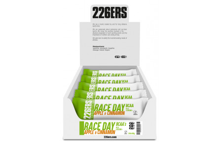 Батончик 226ERS Race Day Energy BCAA яблоко/корица 40г 30шт/уп 1200г