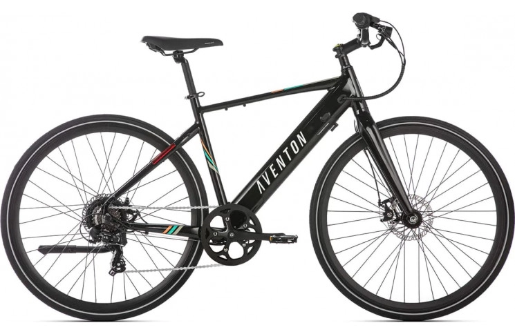 Электровелосипед 28" Aventon Soltera 7s 350 L 2023 Onyx Black