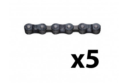 Ланцюг ONRIDE P50 7/6 швидкостей 116 ланок Blue / Brown + замок, 5 шт.