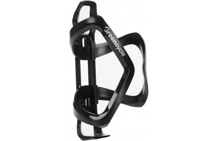 Флягодержатель Green Cycle GGE-501 под правую и левую руку, силикон, черный