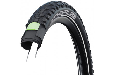 Покрышка 27.5x2.60 (65-584) Schwalbe JOHNNY WATTS Perf, DD, GreenGuard, B/B-SK+RT HS604 ADDIX 67EPI B
