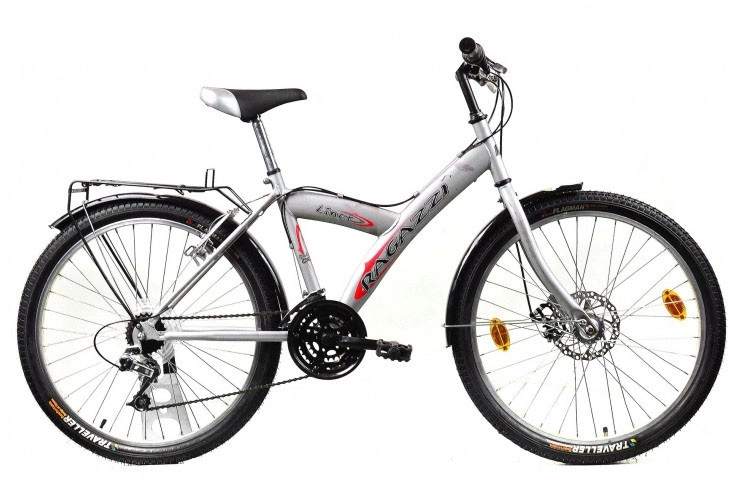 Підлітковий велосипед Ragazzi Liner 24" XS сірий Б/В